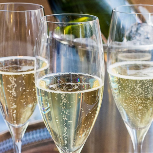 Champagne glasses